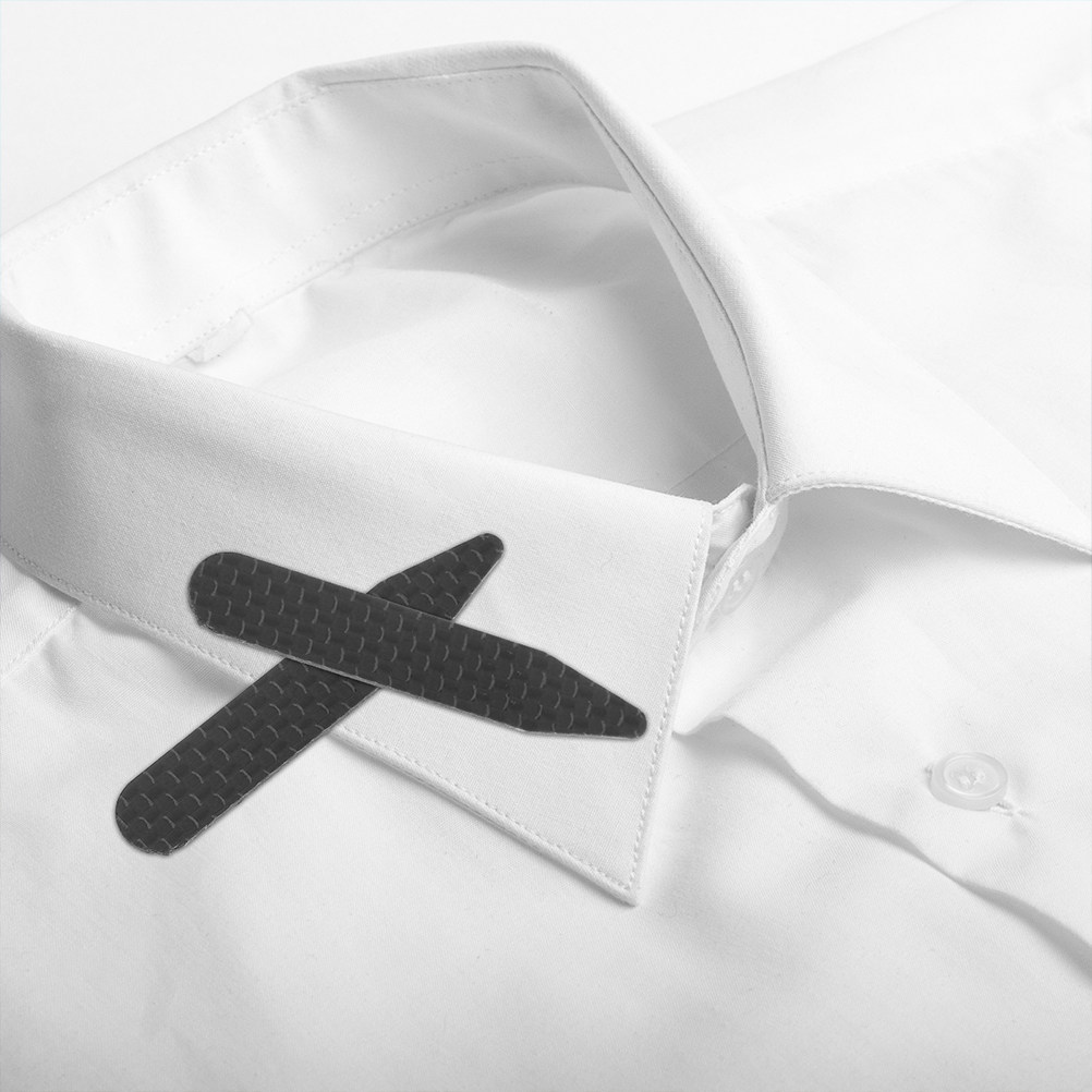 Men Formal Wear Shirts - 2 Pares de Suportes de Colarinho