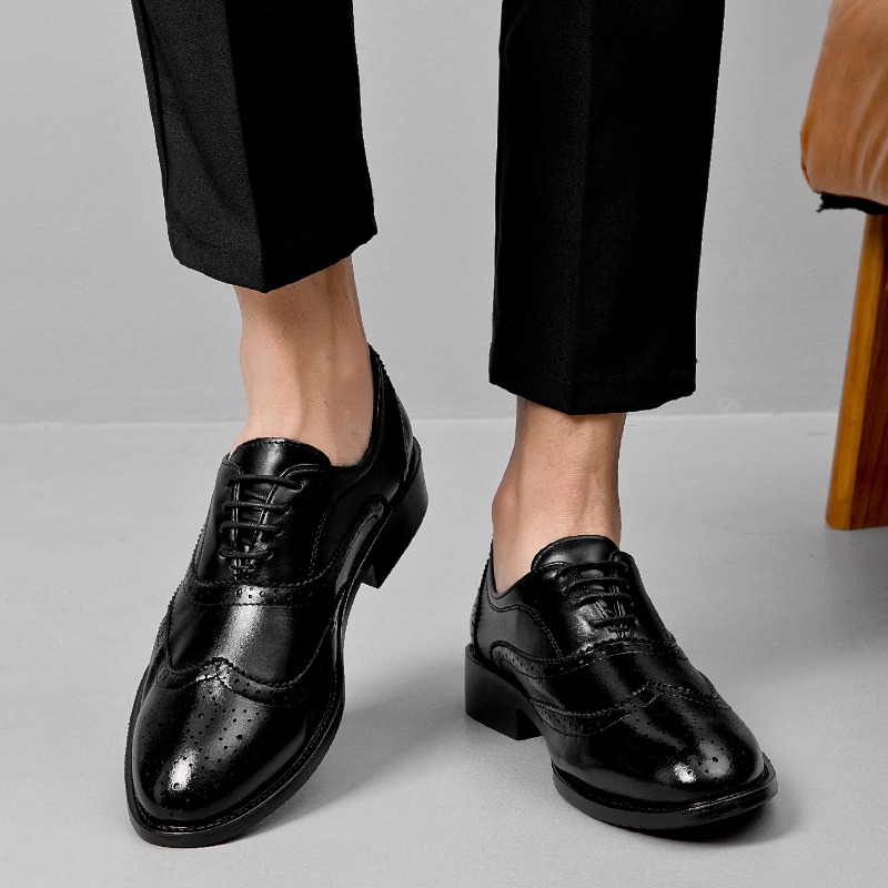 Men Formal Wear For Summer - Sapatos de Couro Formais Clássicos para