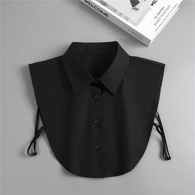 Men Formal Wear Shirts - Colarinho Falso Confortável, Colarinho Destacável para