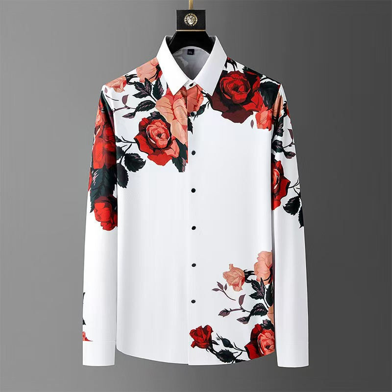 Men Formal Wear Shirts - Luxo de alta qualidade dos homens