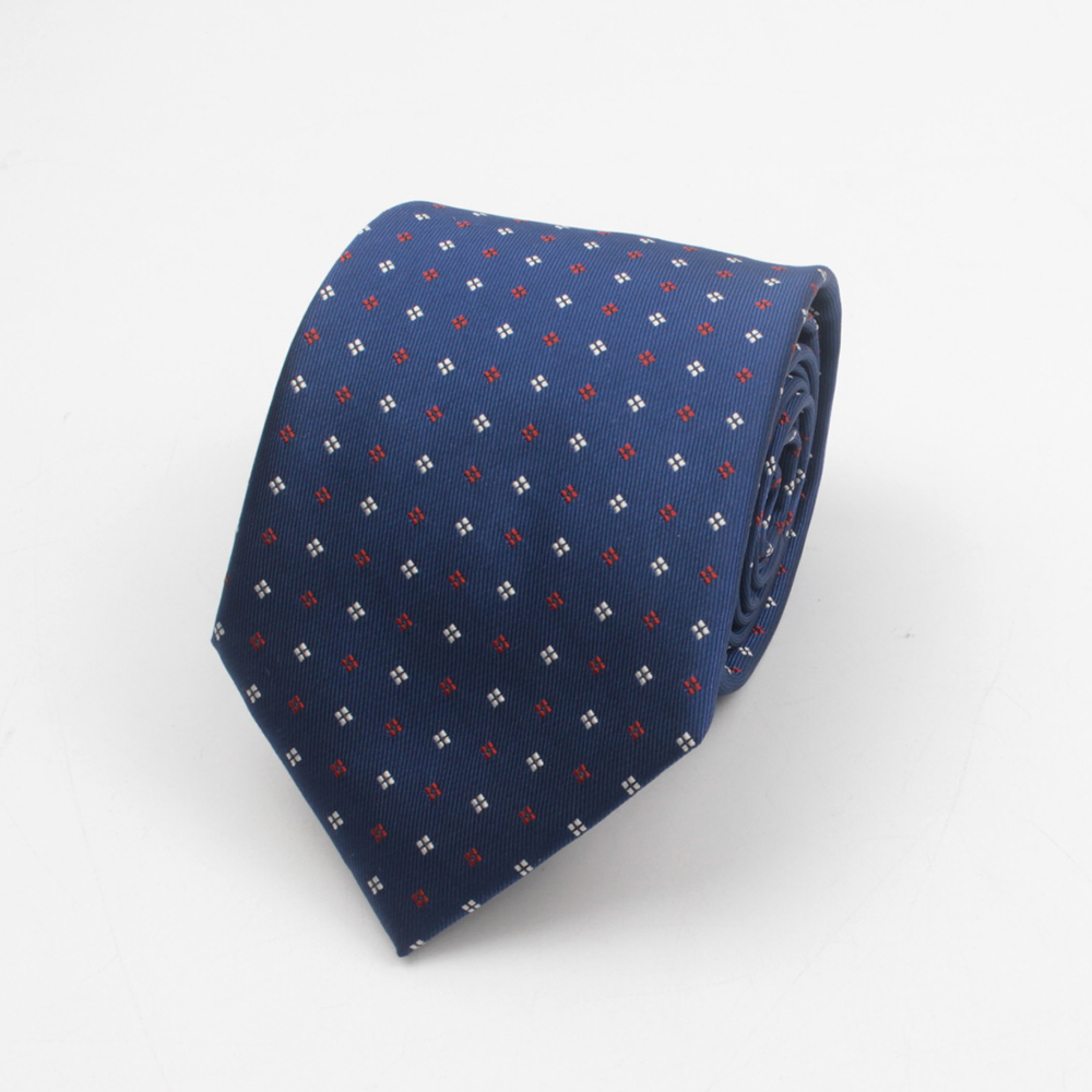 Gravata de bolinhas com listra - Men Formal Wear Shirts avaliação e preço