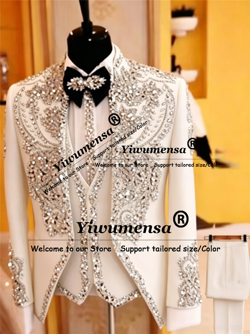 Ternos de design italiano para - Men Formal Party Wear Outfit avaliação e preço
