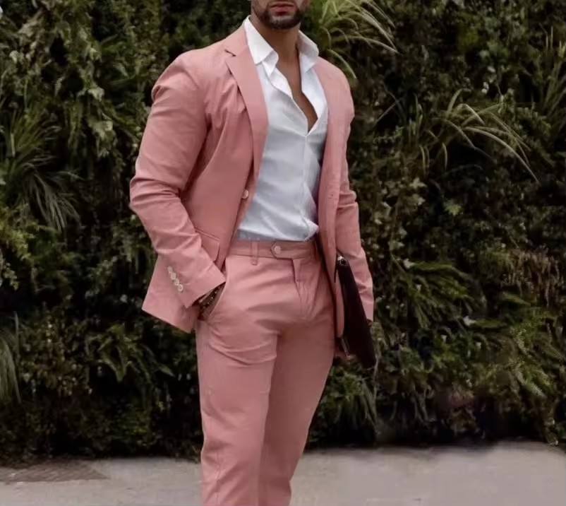Terno Clássico Masculino 2026  - Men Formal Party Wear Outfit avaliação e preço