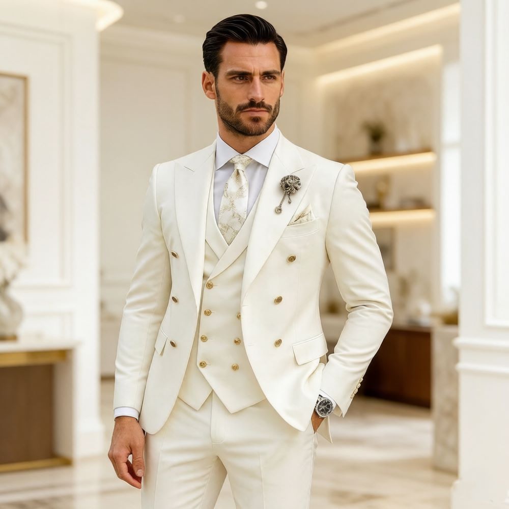 Terno de Casamento Masculino M - Men Formal Wear Modern avaliação e preço