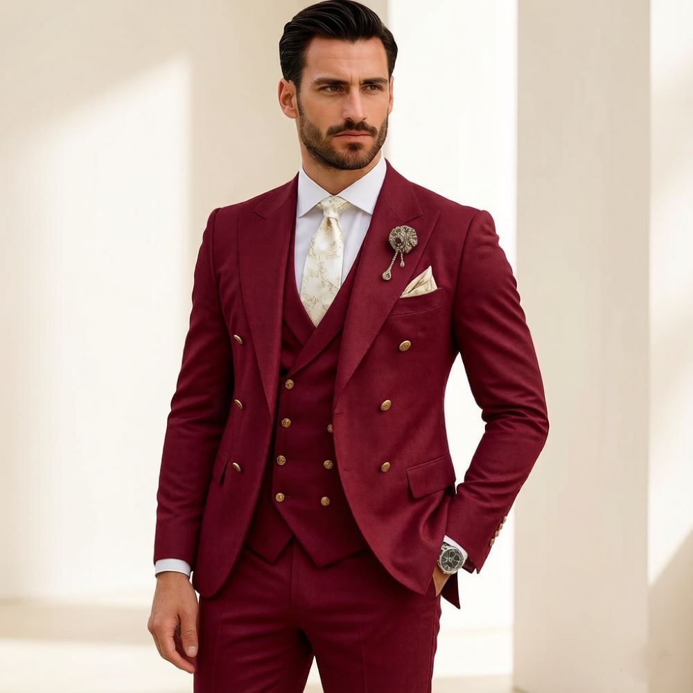 Terno de Casamento Masculino M - Men Formal Wear Modern avaliação e preço