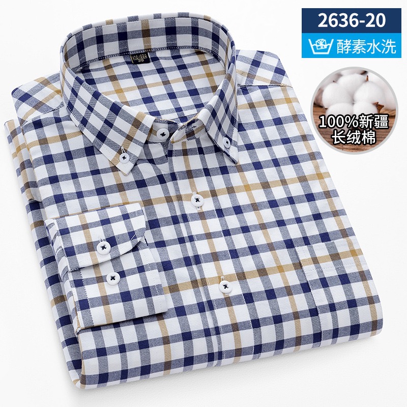 Camisa de manga longa masculin - Men Formal Wear Shirts avaliação e preço