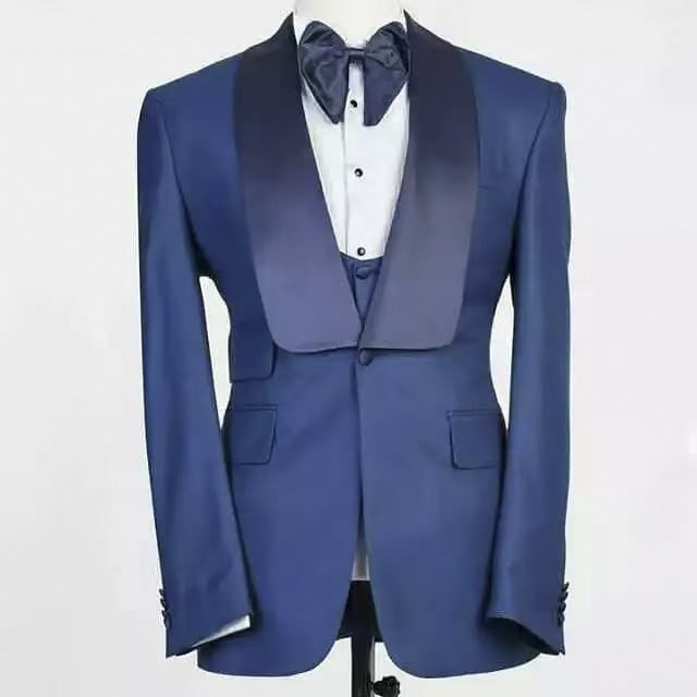 Conjunto de Terno Masculino Az - Men Formal Party Wear Outfit avaliação e preço