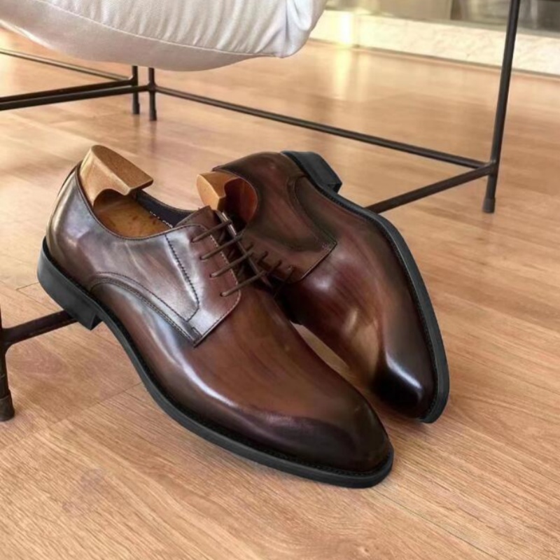 Sapatos Masculinos de Couro De - Men'S Luxury Formal Wear Brands avaliação e preço