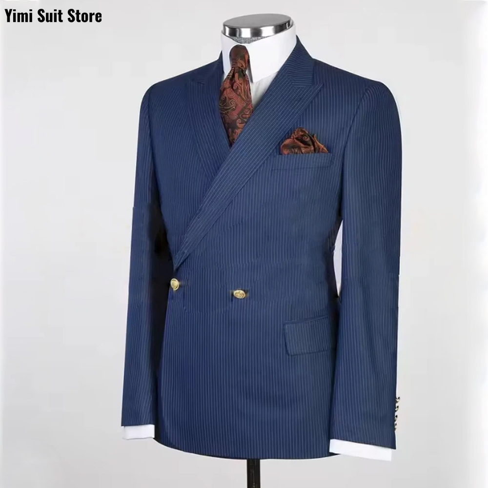 Ternos masculinos listrados, 2 - Men Formal Wear Modern avaliação e preço