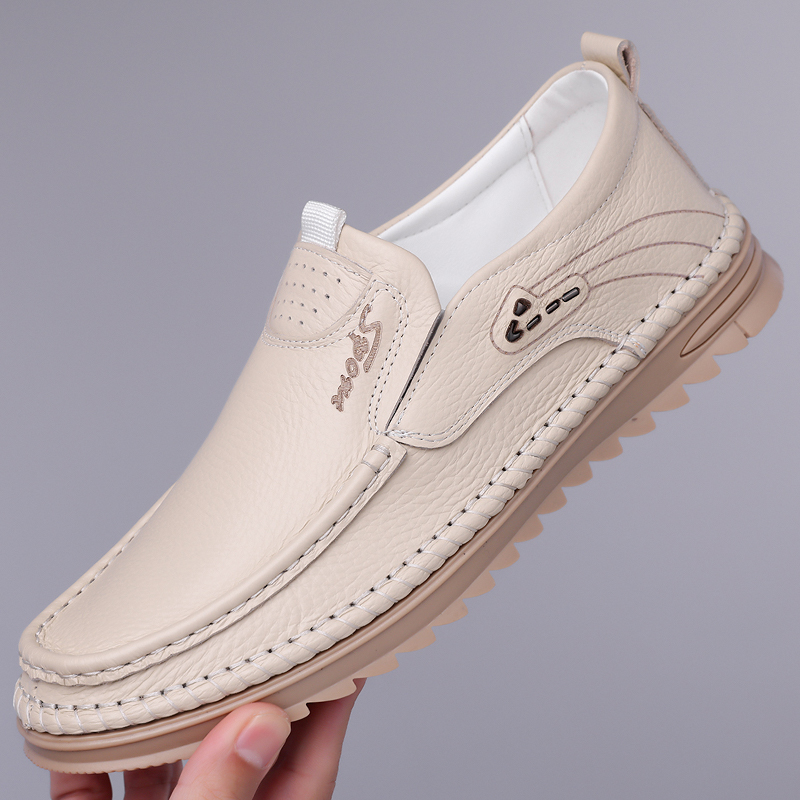 Sapatos de Couro Genuíno de Pr - Men Formal Wear For Summer avaliação e preço