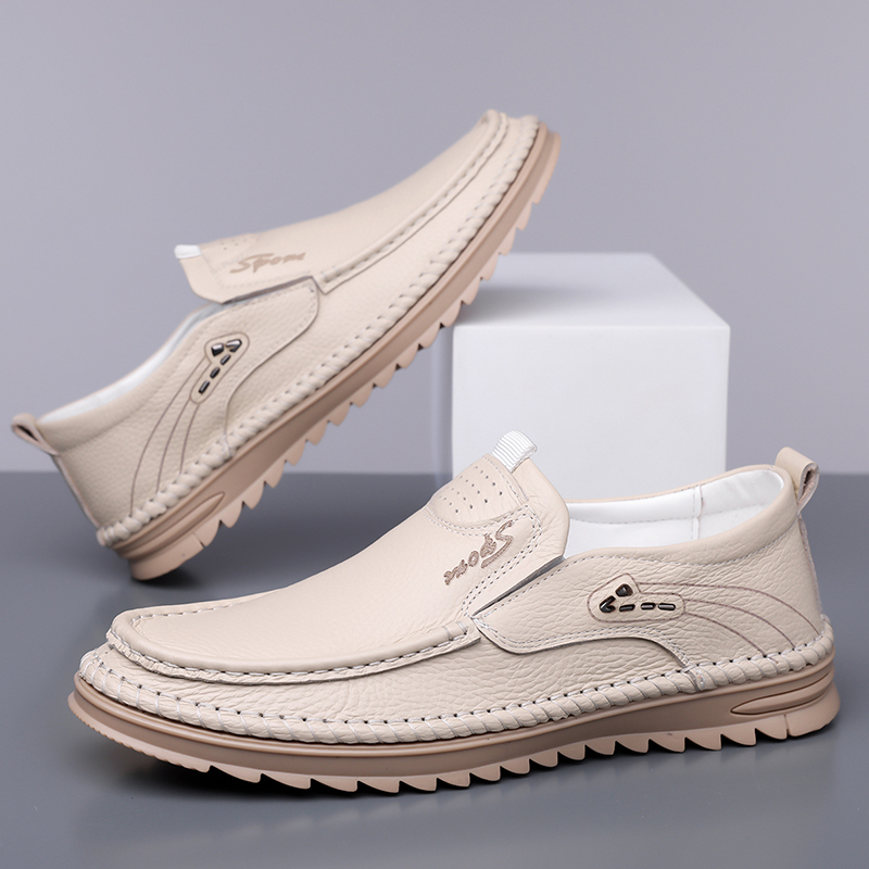 Sapatos de Couro Genuíno de Pr - Men Formal Wear For Summer avaliação e preço