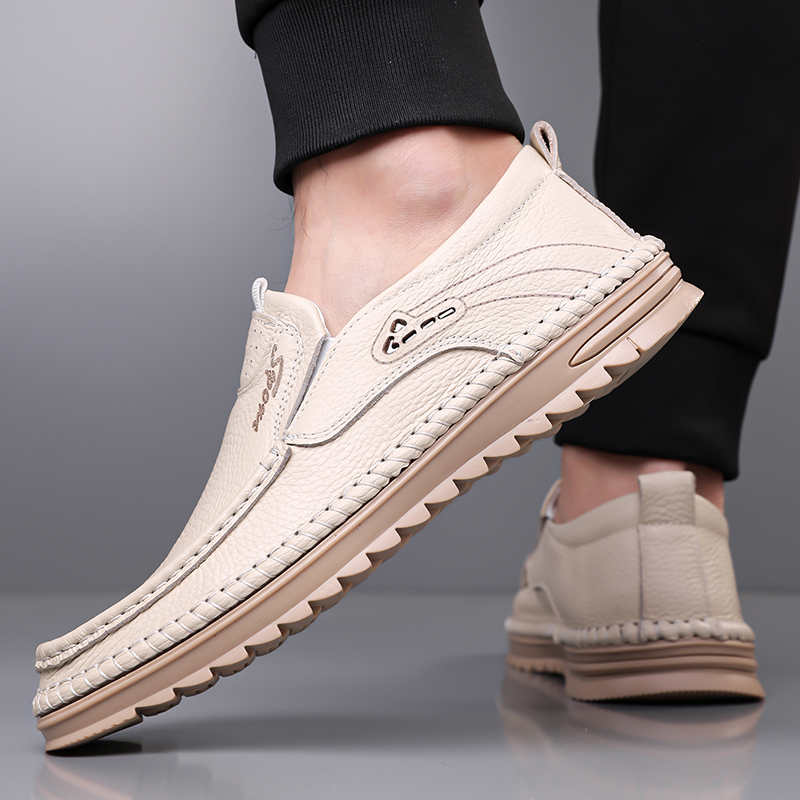 Sapatos de Couro Genuíno de Pr - Men Formal Wear For Summer avaliação e preço