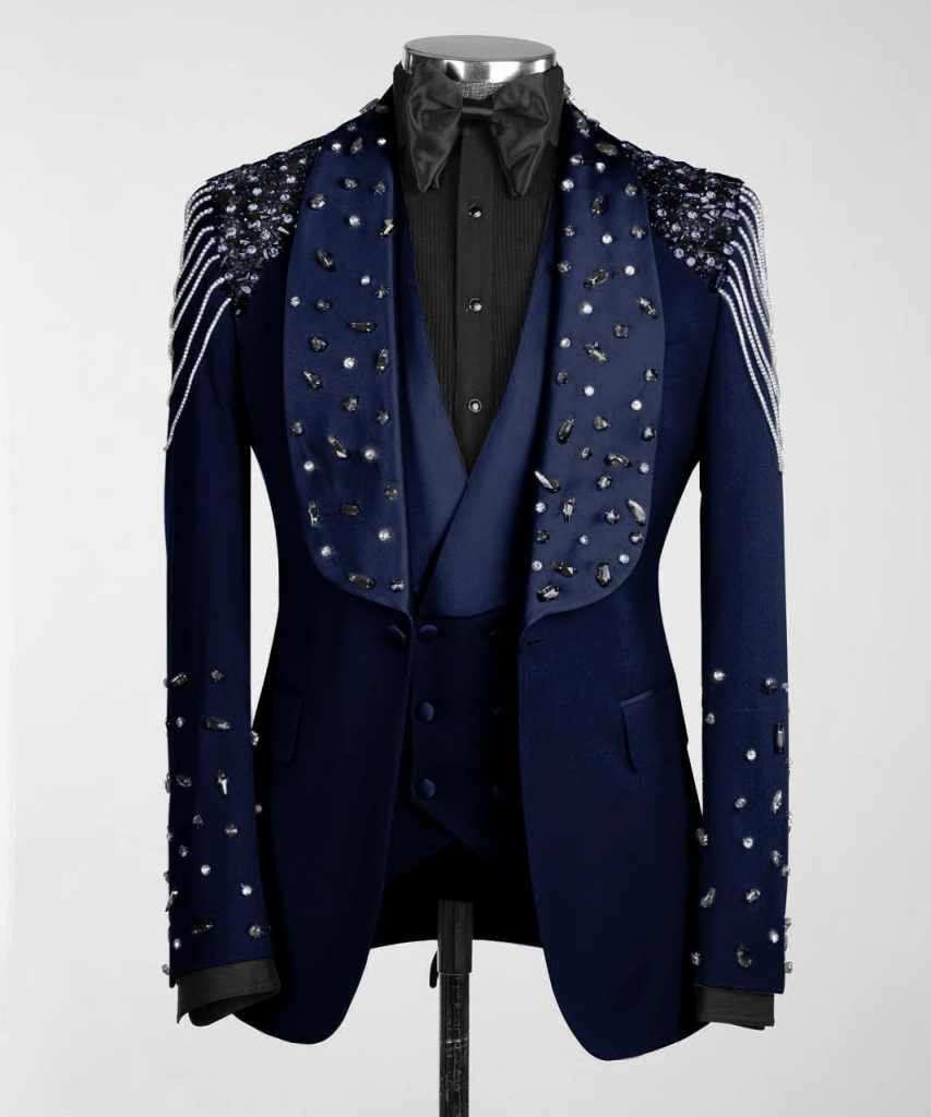 Ternos de casamento luxuosos s - Men Formal Wear Modern avaliação e preço