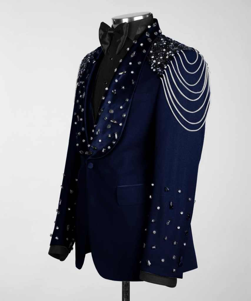 Ternos de casamento luxuosos s - Men Formal Wear Modern avaliação e preço