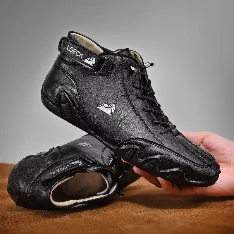 Mocassins masculinos antiderra - Men Formal Wear For Summer avaliação e preço