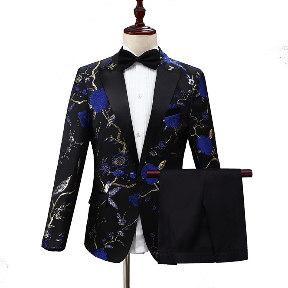 2026 novo requintado jacquard  - Men Formal Party Wear Outfit avaliação e preço