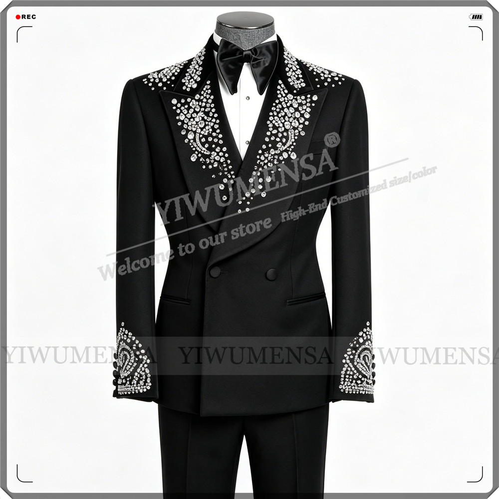 Terno de casamento luxuoso par - Men Formal Party Wear Outfit avaliação e preço