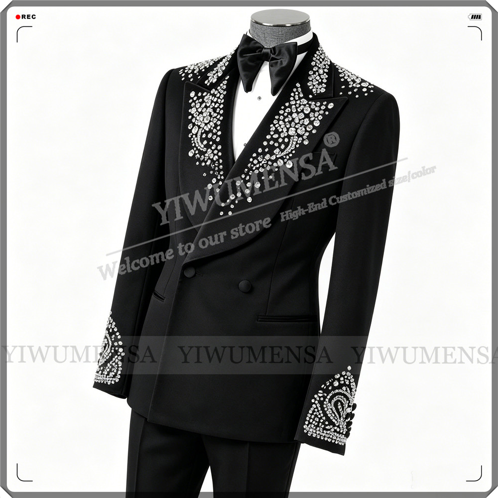 Terno de casamento luxuoso par - Men Formal Party Wear Outfit avaliação e preço