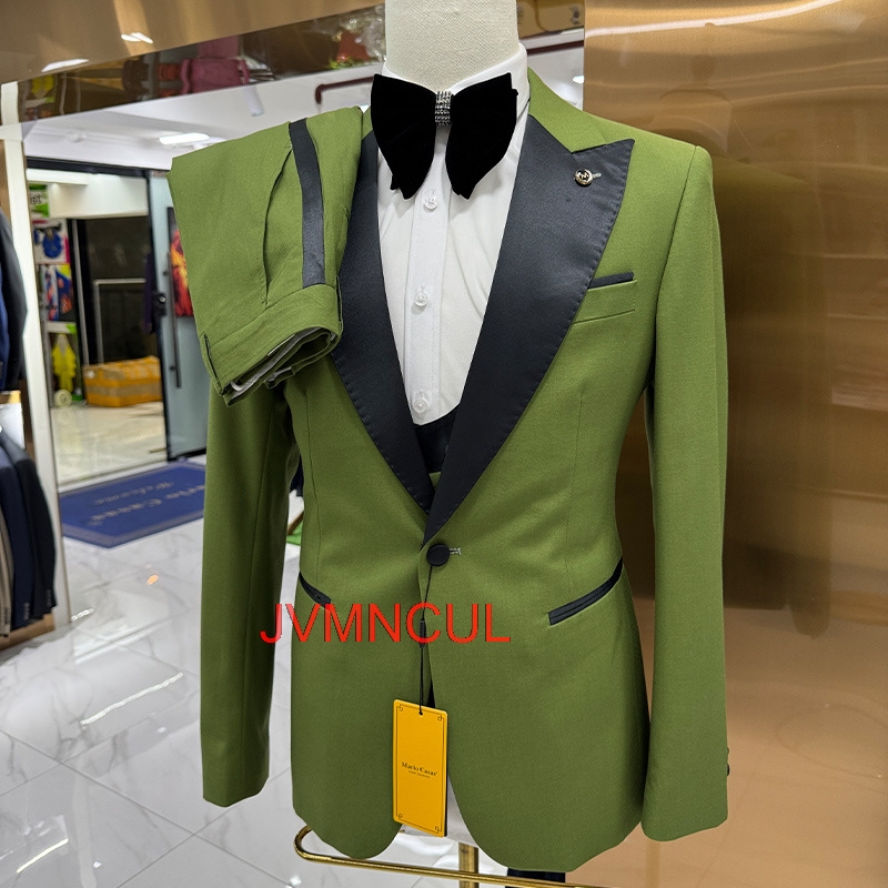 Conjunto Masculino de 3 Peças  - Men Formal Party Wear Outfit avaliação e preço