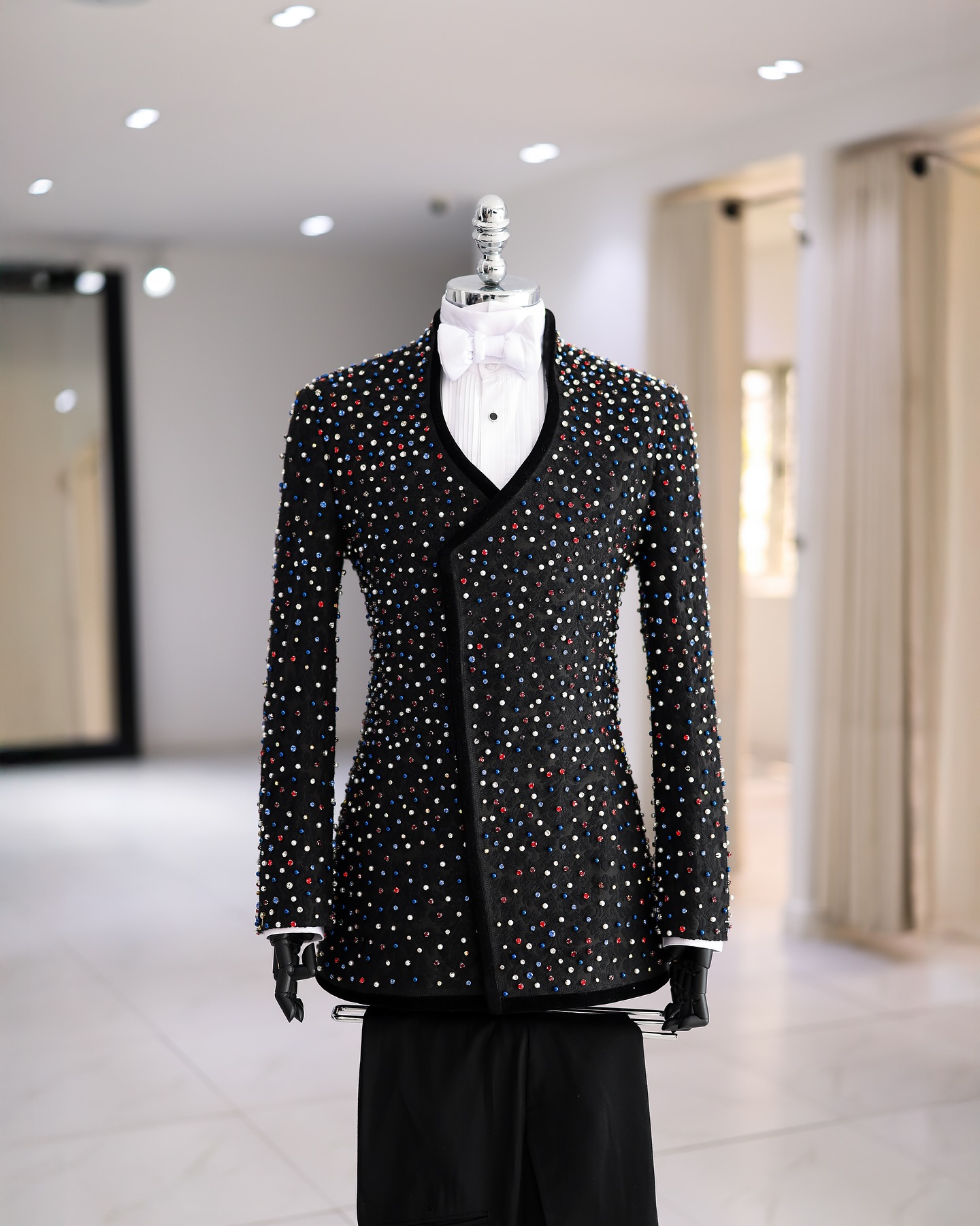 Cristais coloridos ternos masc - Men Formal Wear Modern avaliação e preço