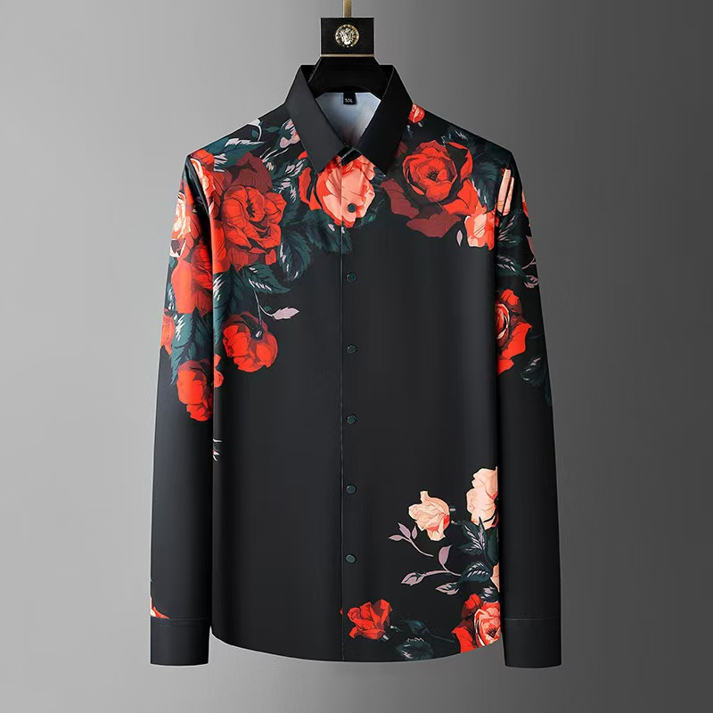 Luxo de alta qualidade dos hom - Men Formal Wear Shirts avaliação e preço