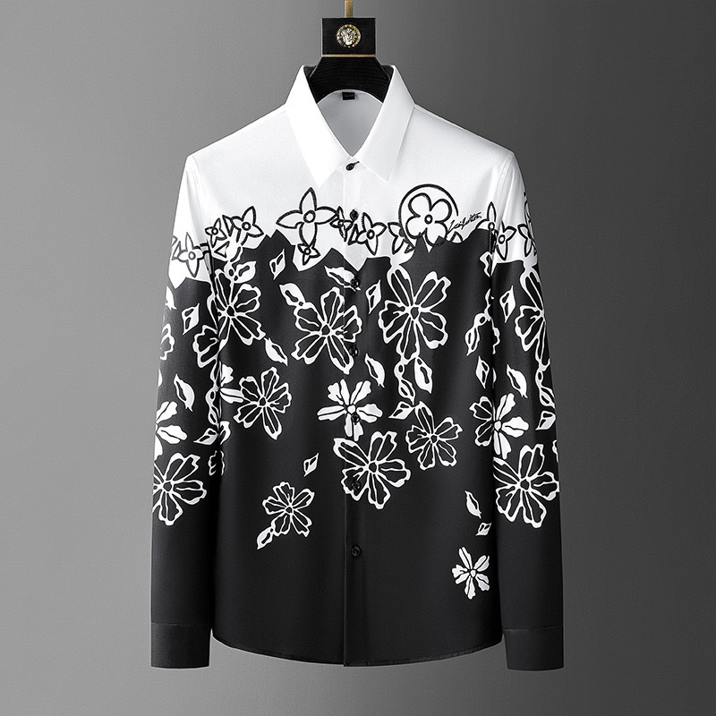 Luxo de alta qualidade dos hom - Men Formal Wear Shirts avaliação e preço